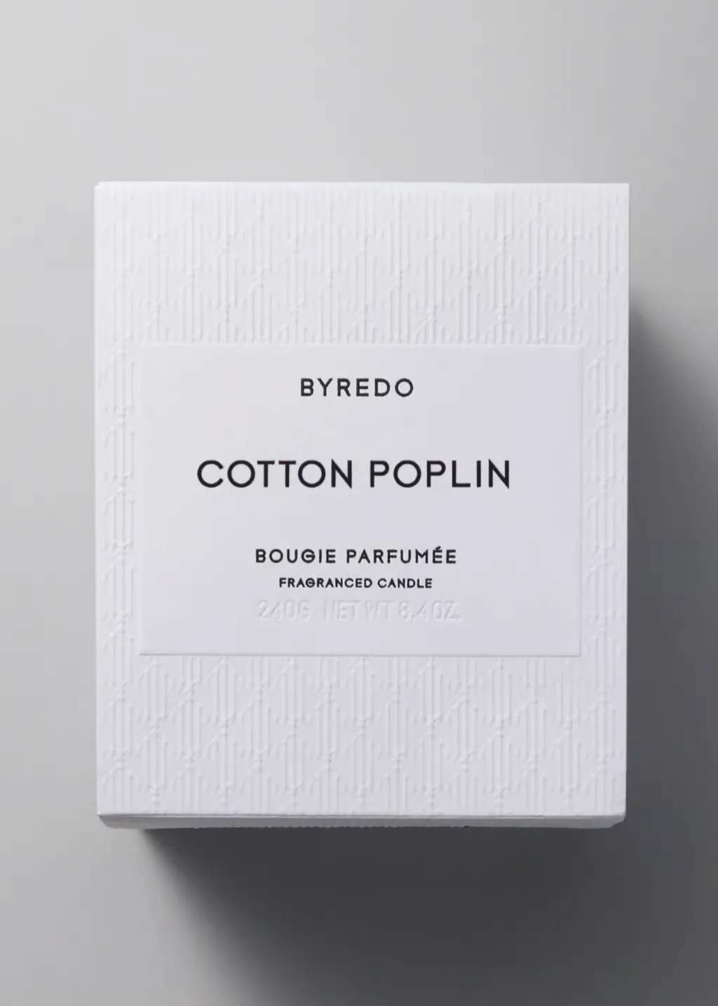 Byredo Cotton Poplin Candle