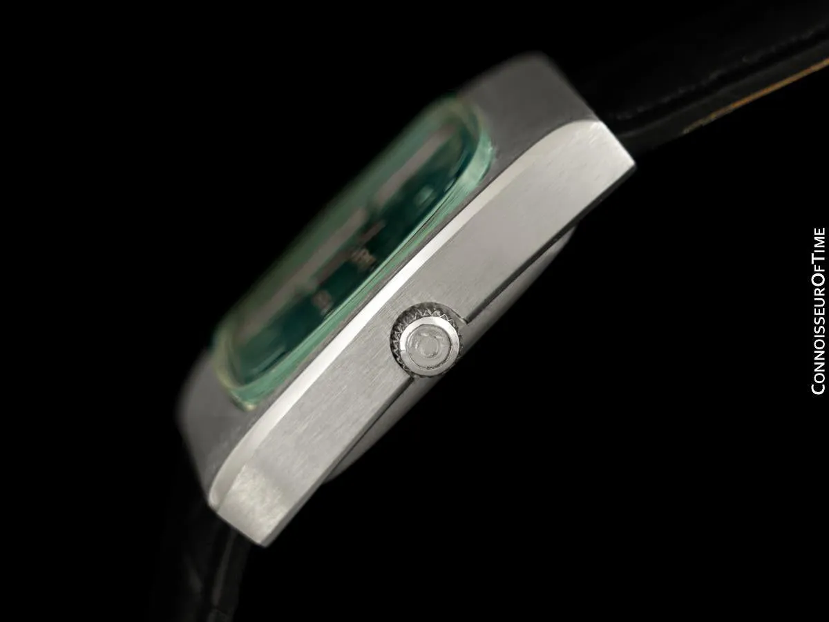 c. 1971 Omega Constellation Mens Automatic Chronometer Watch with Tiffany Blue Dial - Stainless Steel