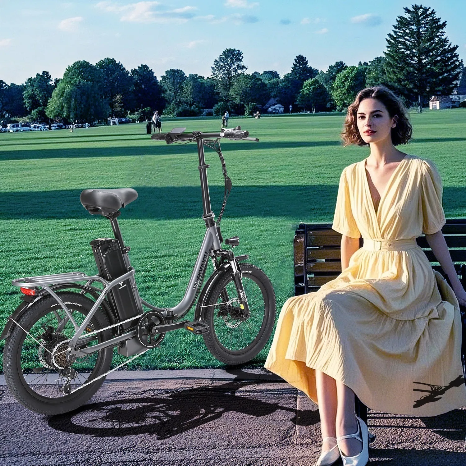 C20Ebike,250W Motor,36V18Ah Battery,20 Inches,Maximum Speed 25KM