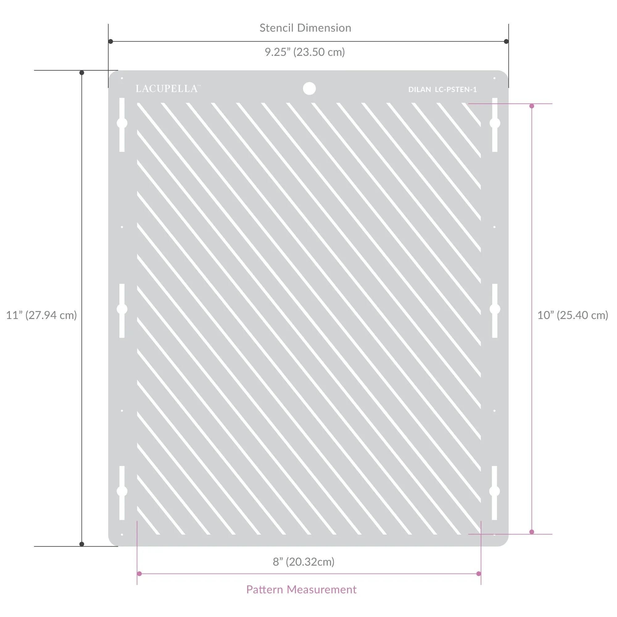 Cake Stencil GEMMA