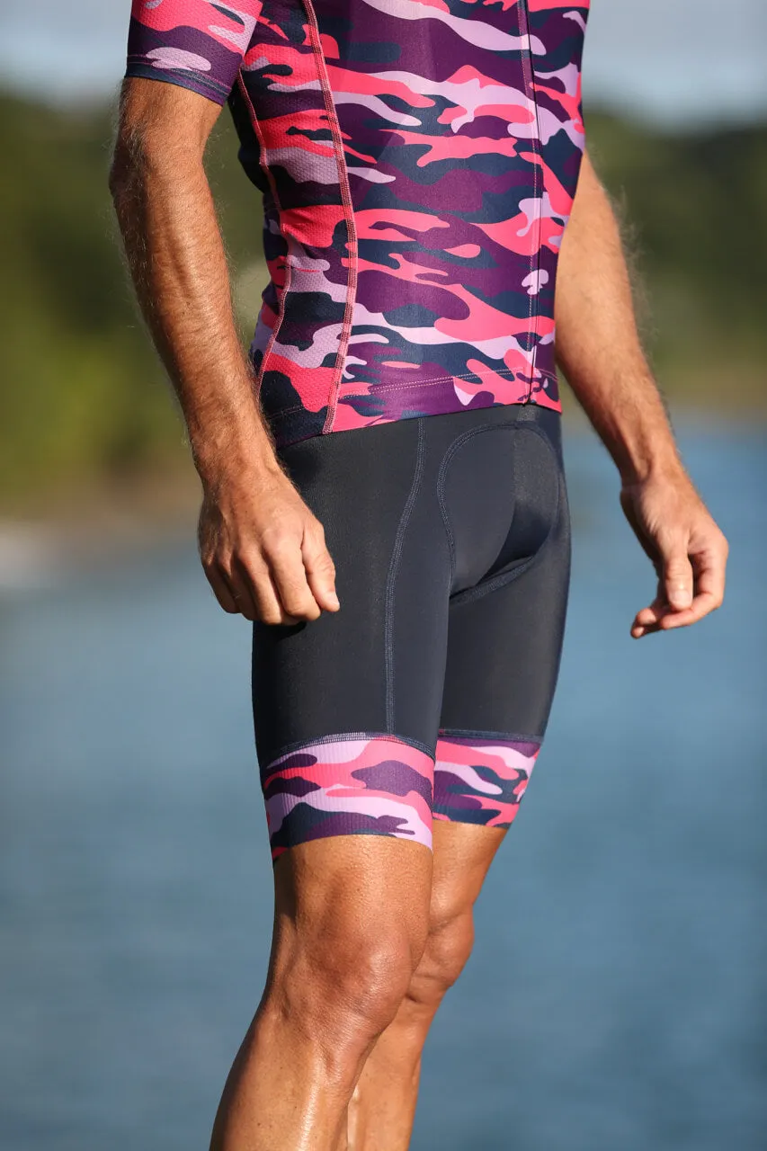 Camo Bib Shorts