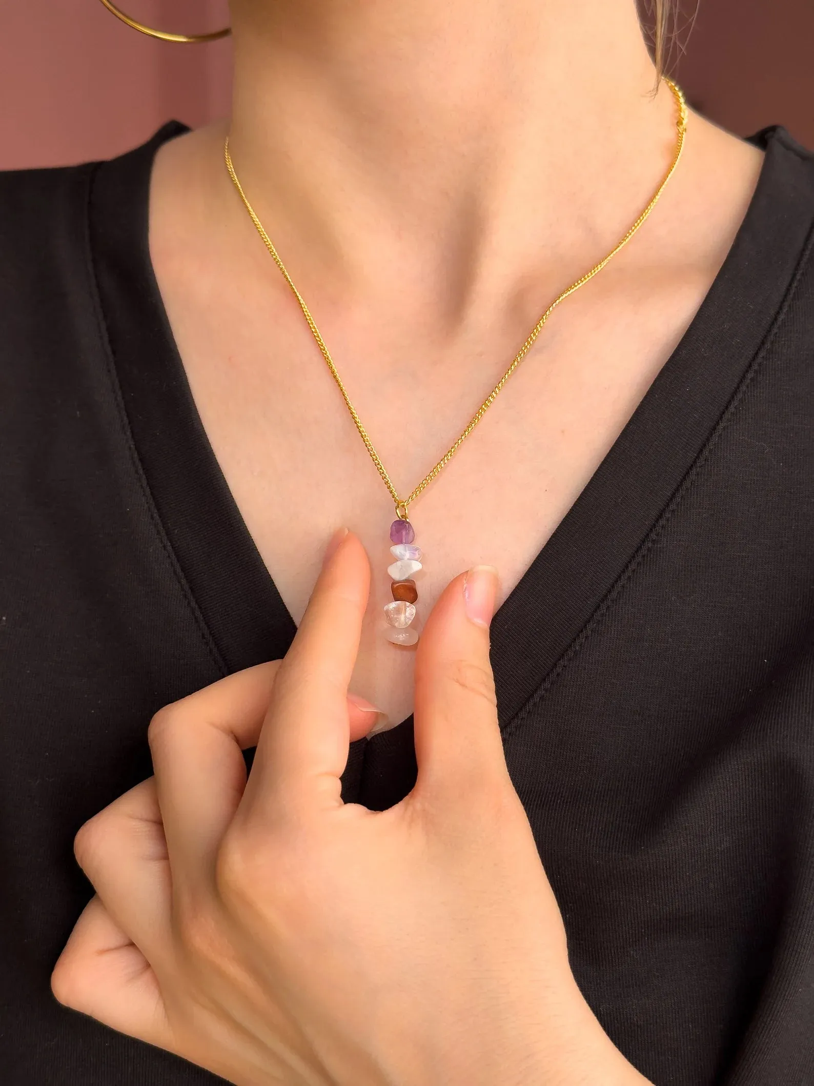 Cancer Zodiac Minimalist Necklace