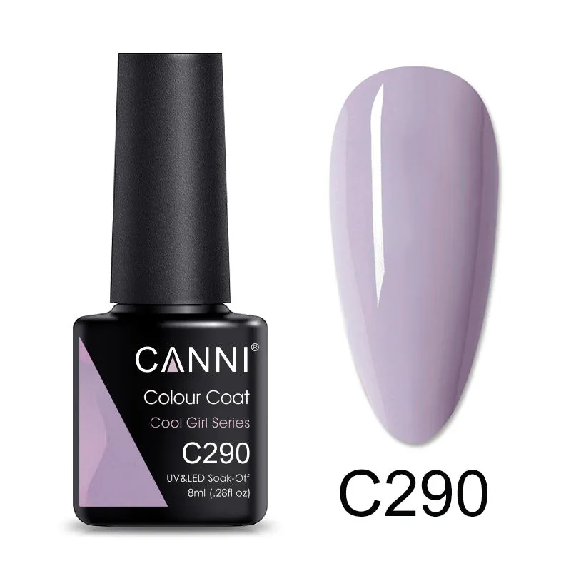 CANNI® Cool Girl Series Nail Gel Polish Varnish Soak Off UV LED Pastel Colour - 8ML