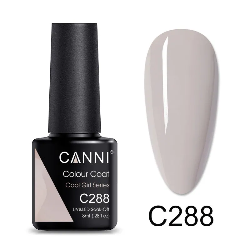 CANNI® Cool Girl Series Nail Gel Polish Varnish Soak Off UV LED Pastel Colour - 8ML