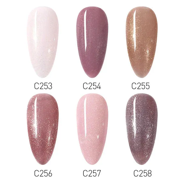 CANNI® Glitter Shimmer Starry Series Nail Gel Polish Varnish Soak Off UV LED - 8ML