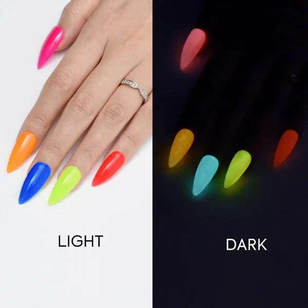 CANNI® Glow Crystal Luminous Series Nail Gel Polish Varnish Soak Off UV LED - 8ML