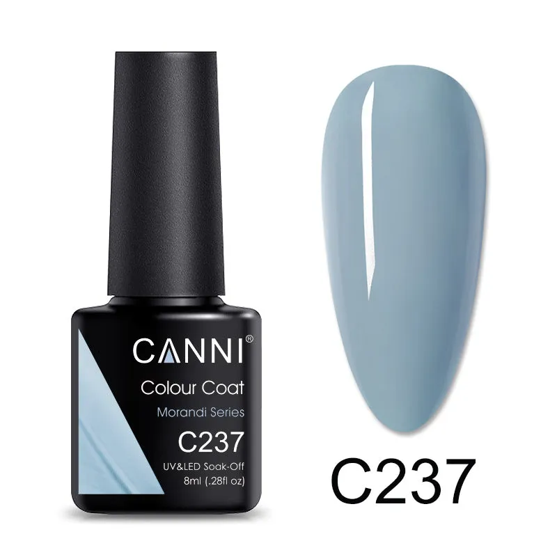CANNI® Grey Morandi Series Nail Gel Polish Varnish Soak Off UV LED - 8ML