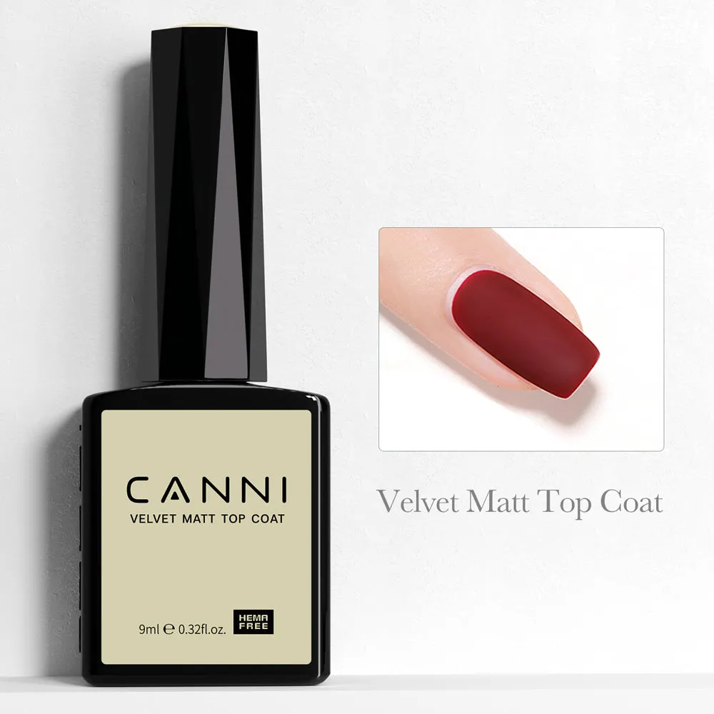 CANNI® Hema Free 9ml Nail Gel Polish Soak Off LED Colours 9001 - 9072