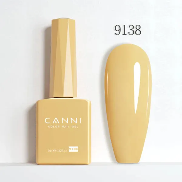 CANNI® Hema Free 9ml Nail Gel Polish Soak Off LED Colours Shades 9073 - 9144
