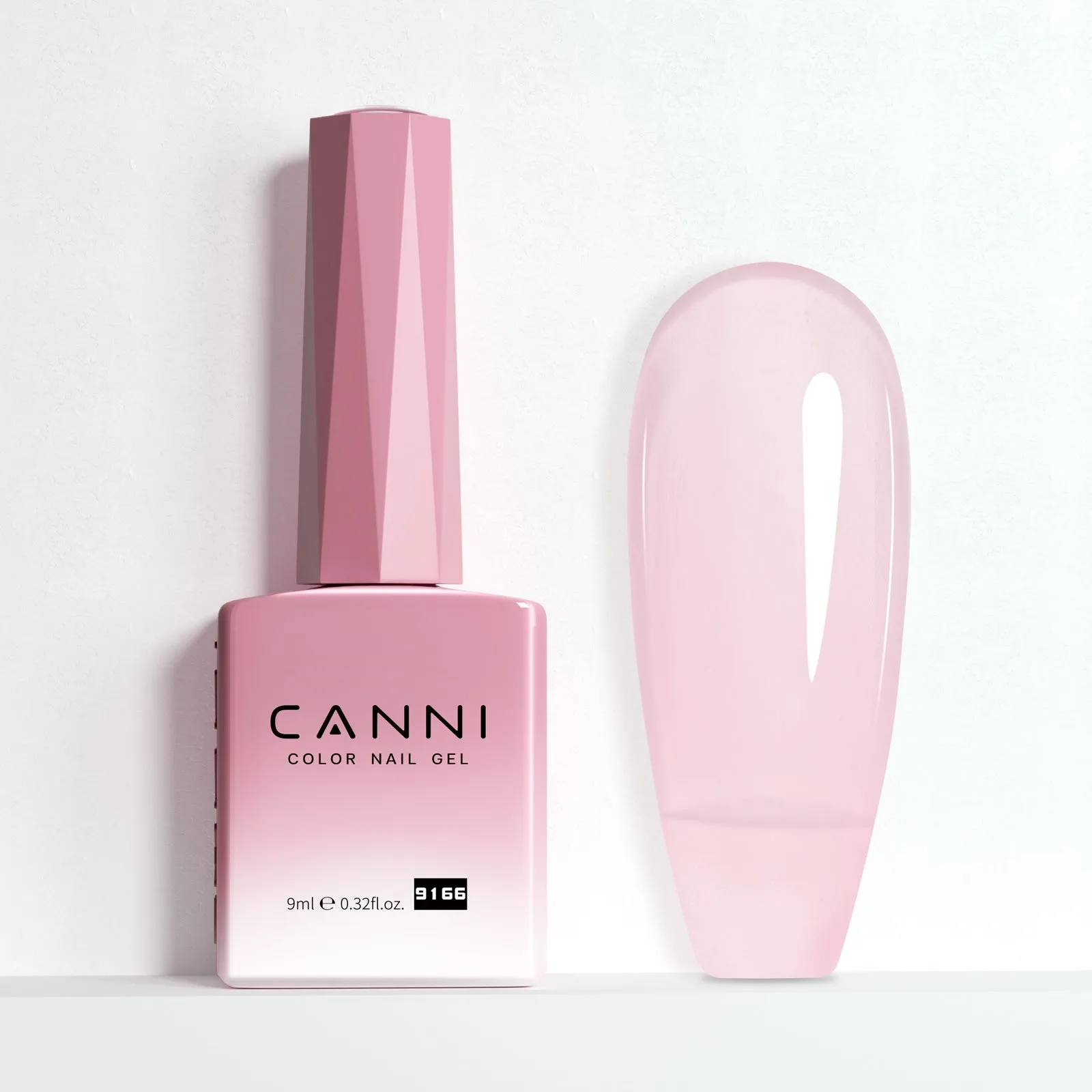 CANNI® Hema Free 9ml Nail Gel Polish Soak Off UV LED Jelly Nude Shades 9145-9168