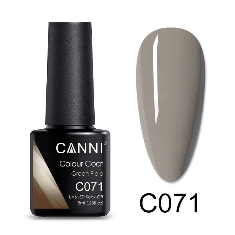 CANNI Luxury Lite UV / LED Nail Gel Varnish - 8ml (Shade C001 - C072)