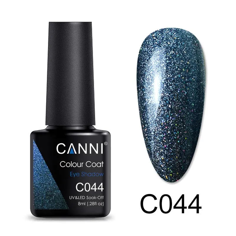 CANNI Luxury Lite UV / LED Nail Gel Varnish - 8ml (Shade C001 - C072)