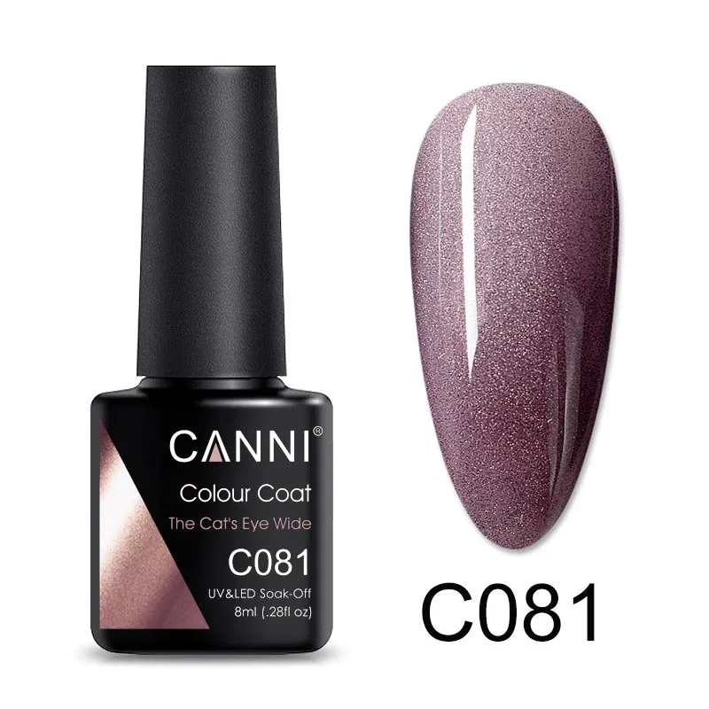 CANNI Luxury Lite UV / LED Nail Gel Varnish - 8ml (Shade C073 - C126)