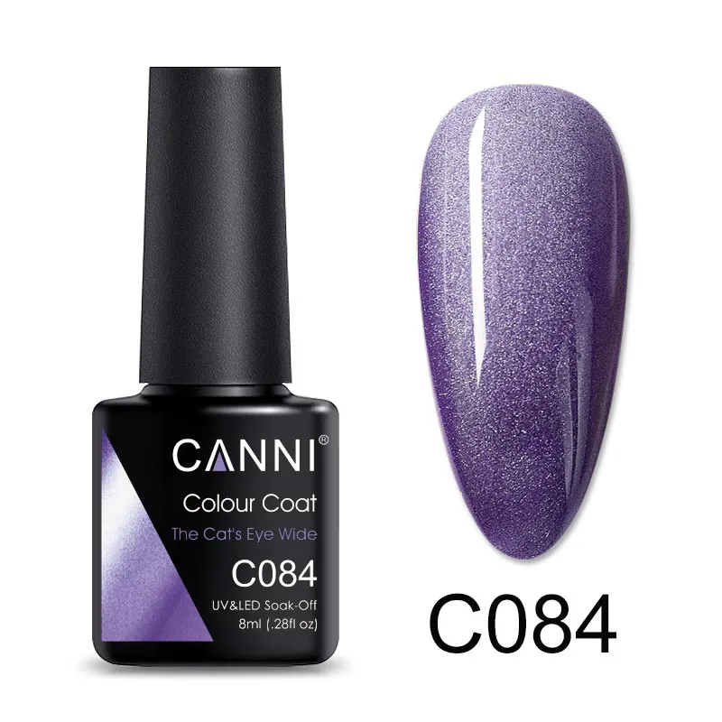 CANNI Luxury Lite UV / LED Nail Gel Varnish - 8ml (Shade C073 - C126)