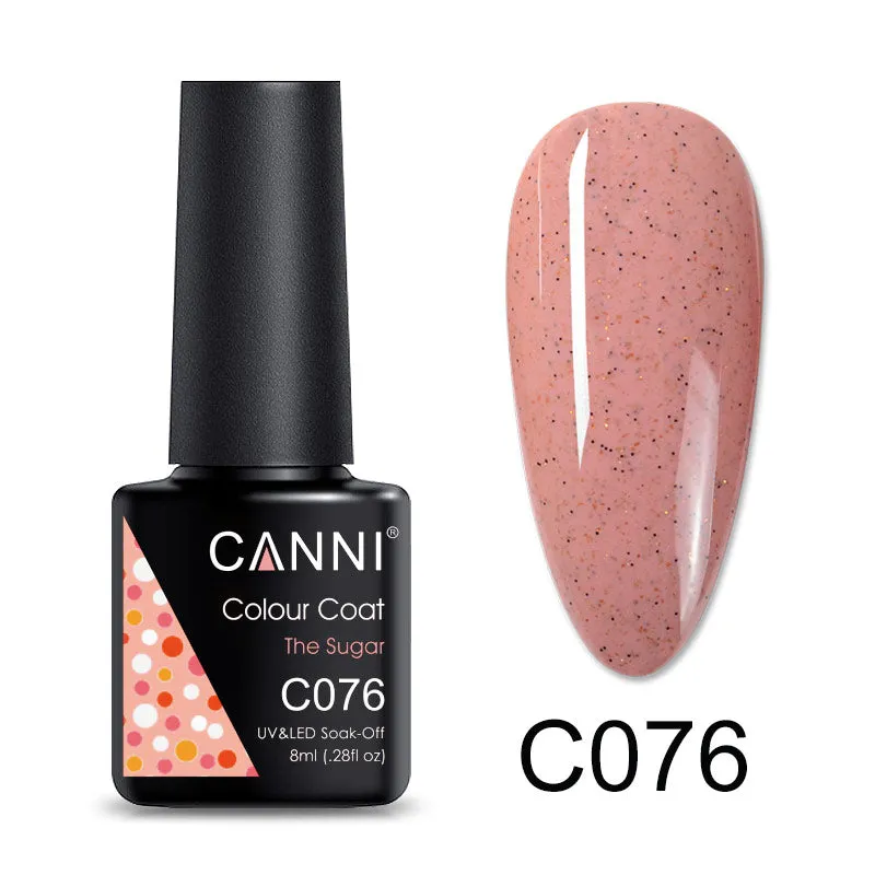 CANNI Luxury Lite UV / LED Nail Gel Varnish - 8ml (Shade C073 - C126)