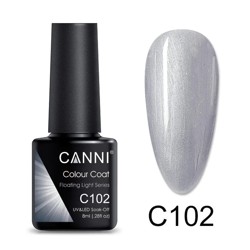 CANNI Luxury Lite UV / LED Nail Gel Varnish - 8ml (Shade C073 - C126)