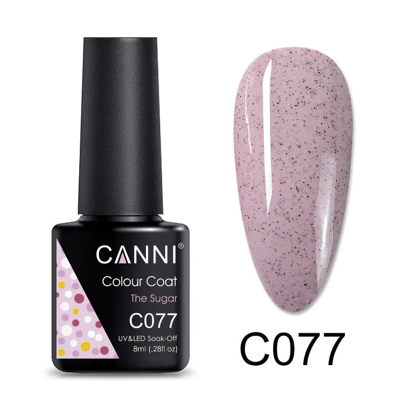 CANNI Luxury Lite UV / LED Nail Gel Varnish - 8ml (Shade C073 - C126)
