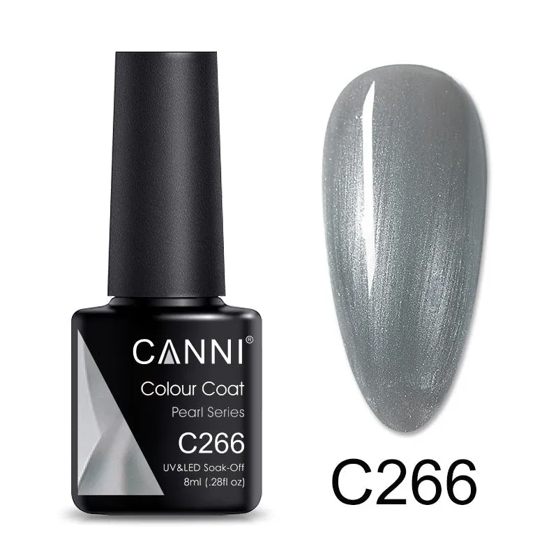 CANNI® Pearl Series Nail Gel Polish Varnish Soak Off UV LED  - 8ML