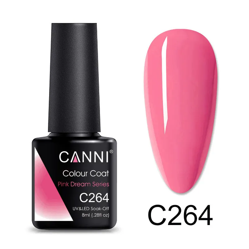 CANNI® Pink Dream Series Nail Gel Polish Varnish Soak Off UV LED - 8ML