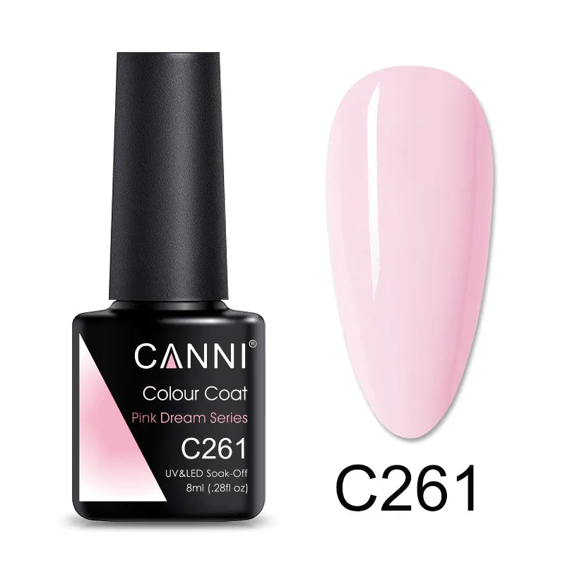 CANNI® Pink Dream Series Nail Gel Polish Varnish Soak Off UV LED - 8ML