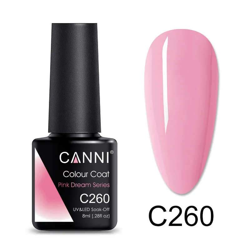 CANNI® Pink Dream Series Nail Gel Polish Varnish Soak Off UV LED - 8ML