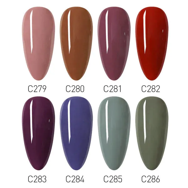 CANNI® Sexy Lady Series Nail Gel Polish Varnish Soak Off UV LED Purple Red - 8ML