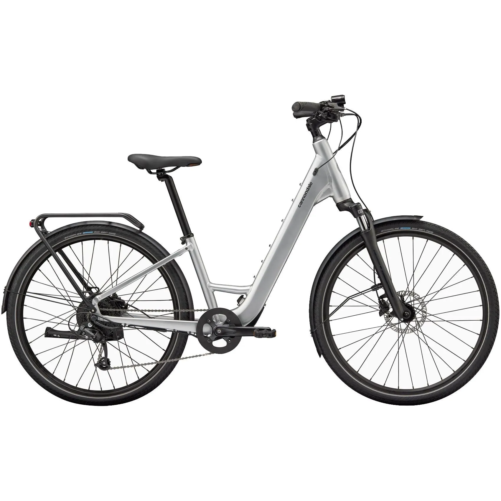 Cannondale Mavaro Neo SL 2 Low-Step Electric Hybrid Bike 2025 - Mercury