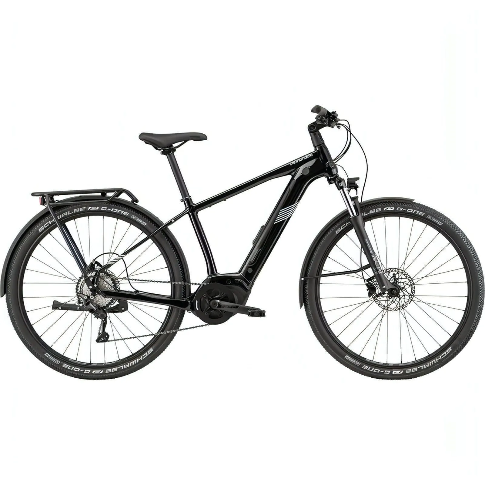 Cannondale Tesoro Neo X 3 Electric Hybrid Bike 2024 - Black