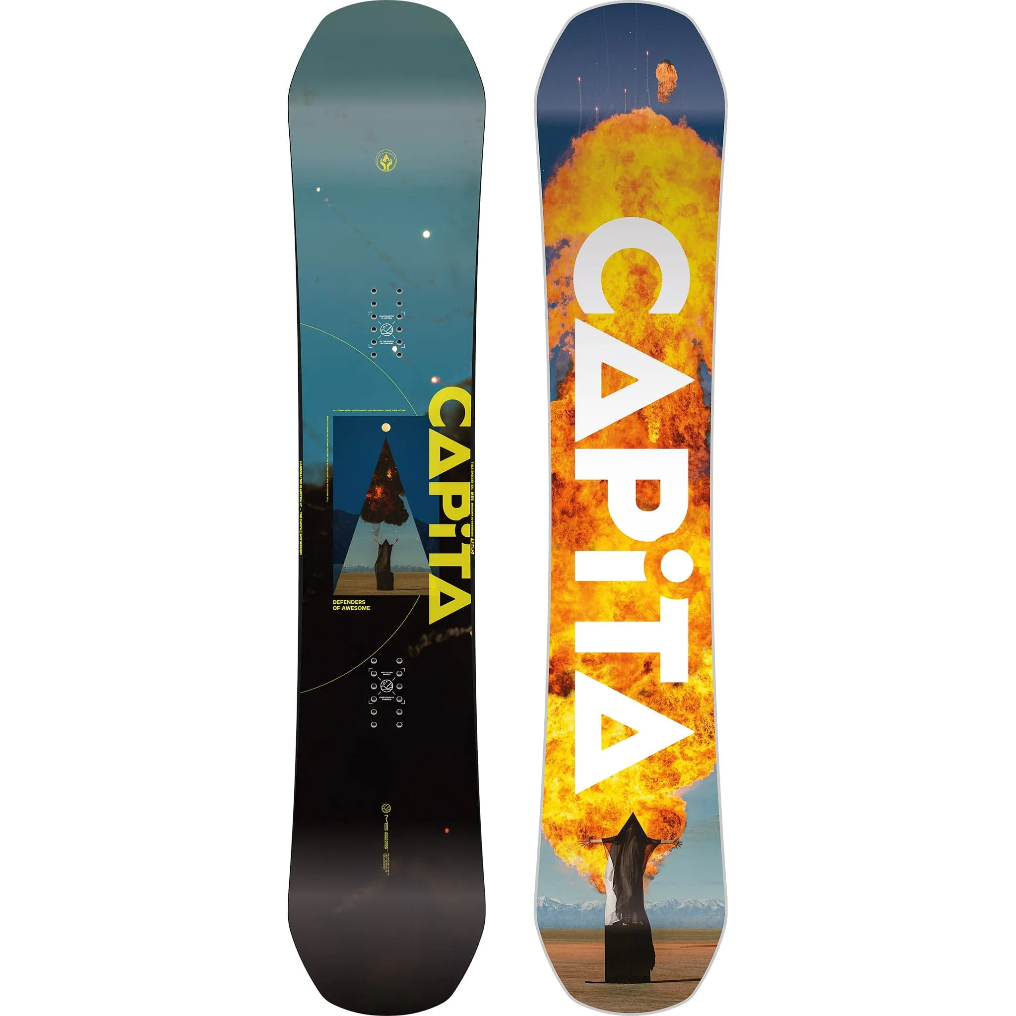 Capita Defenders of Awesome Wide Snowboard 2025