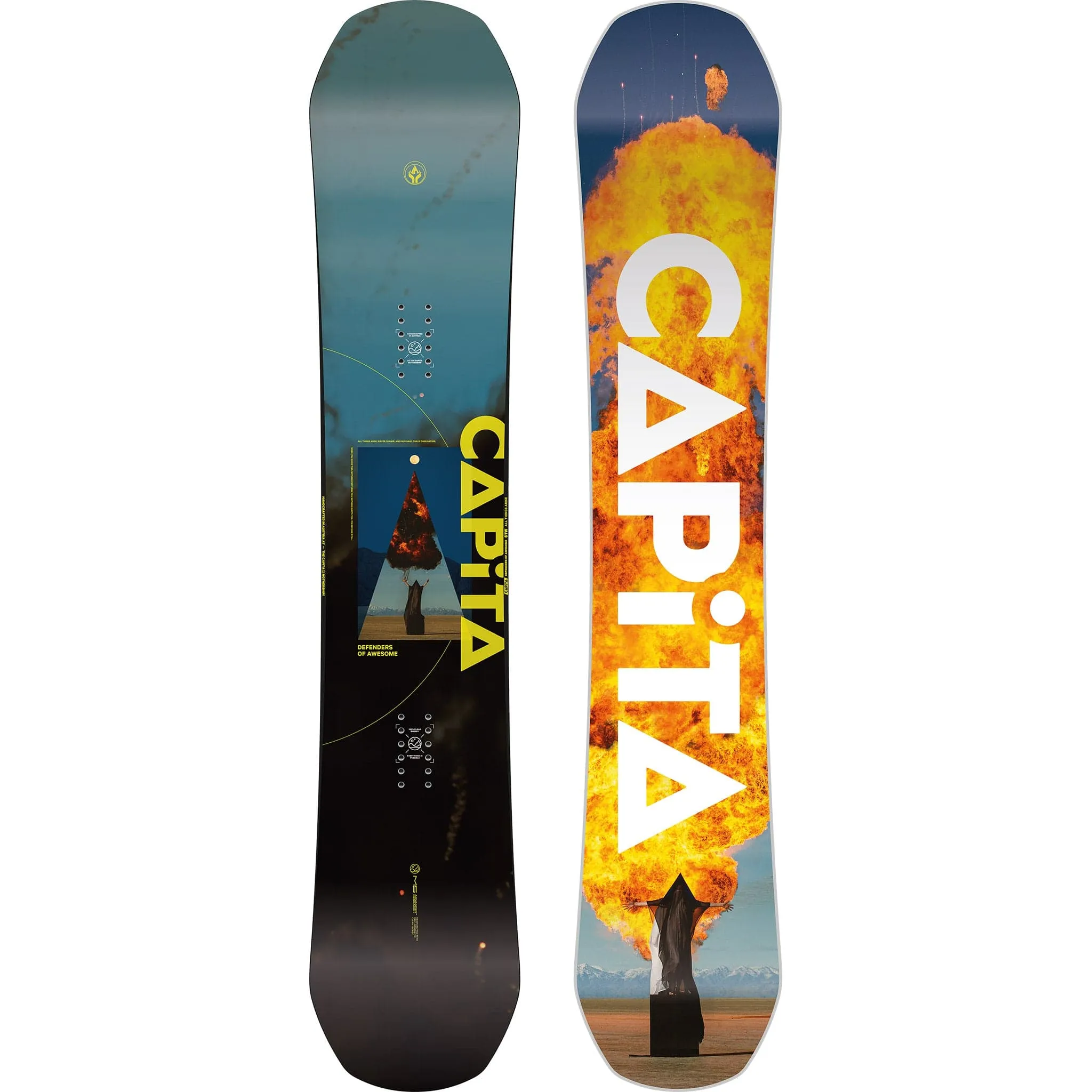 Capita Defenders of Awesome Wide Snowboard 2025