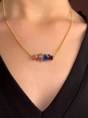 Capricorn Zodiac Bar Necklace