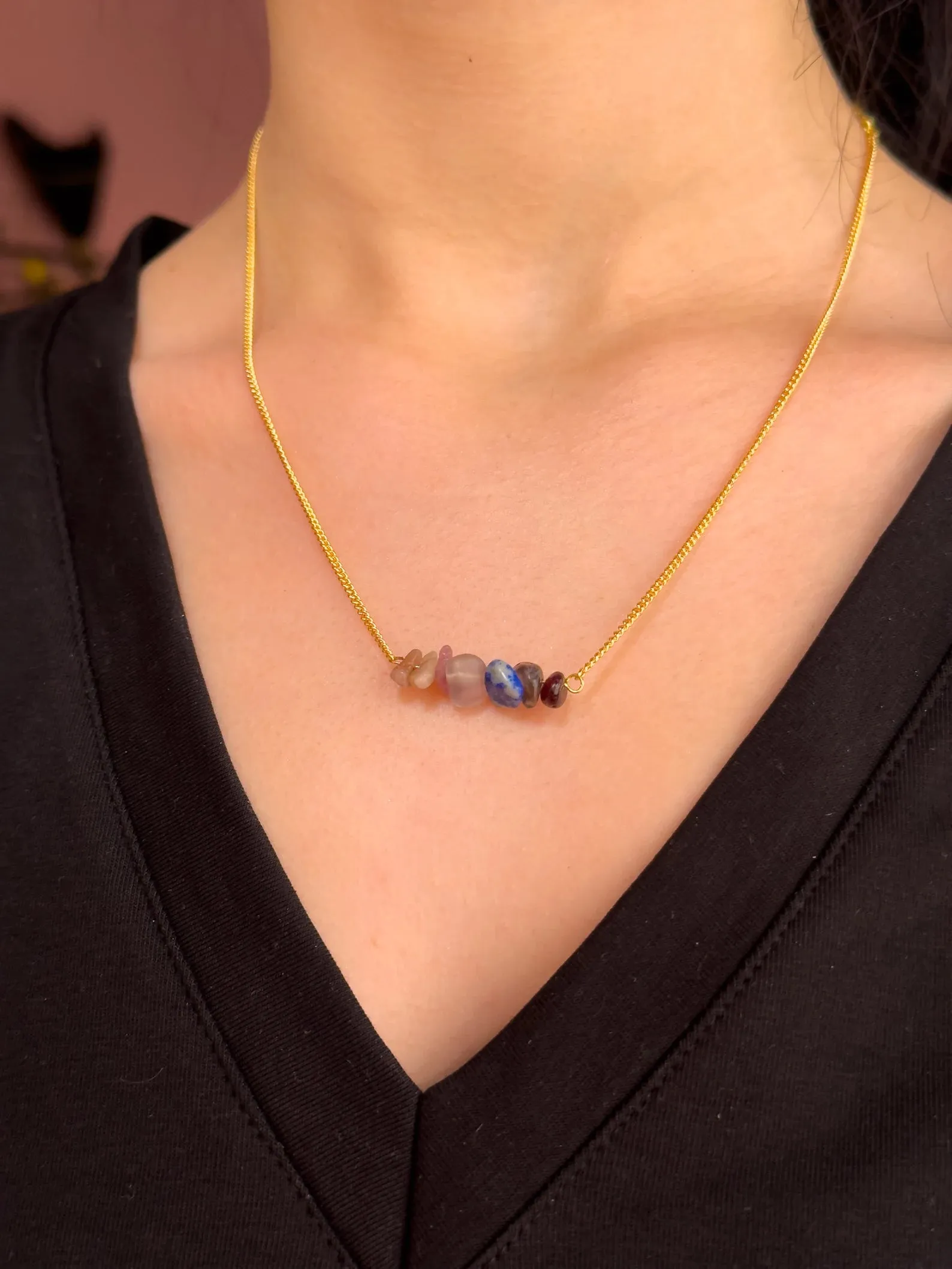 Capricorn Zodiac Bar Necklace