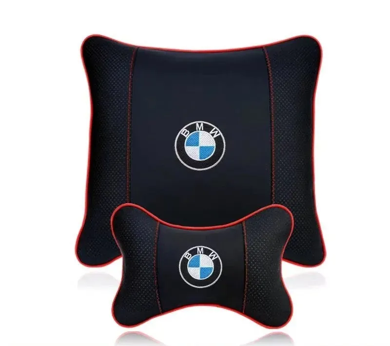Car Headrest Neck Pillow - 2-Piece Set for Car