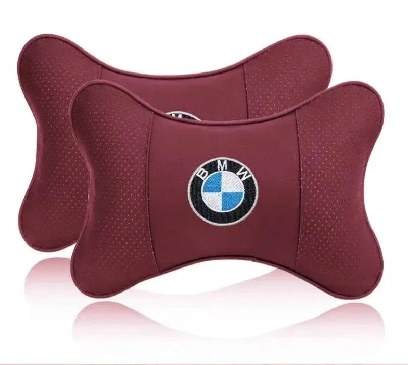 Car Headrest Neck Pillow - 2-Piece Set for Car