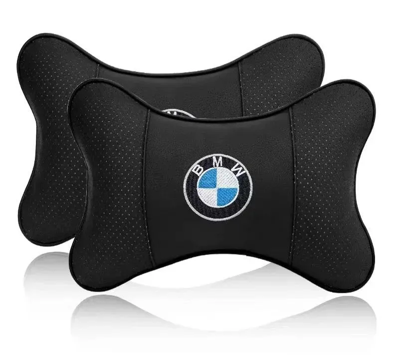 Car Headrest Neck Pillow - 2-Piece Set for Car