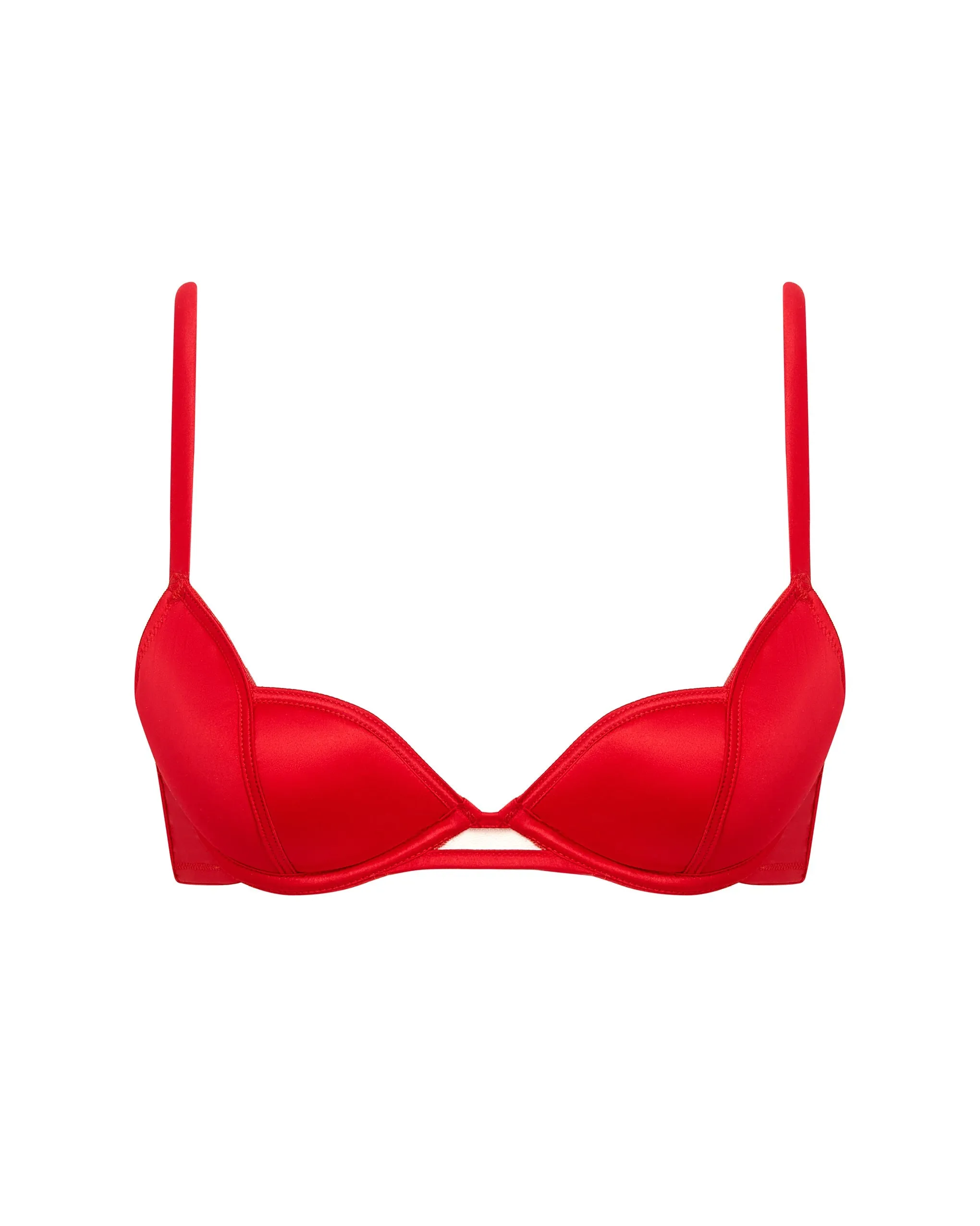 Cara Wired Bra Red