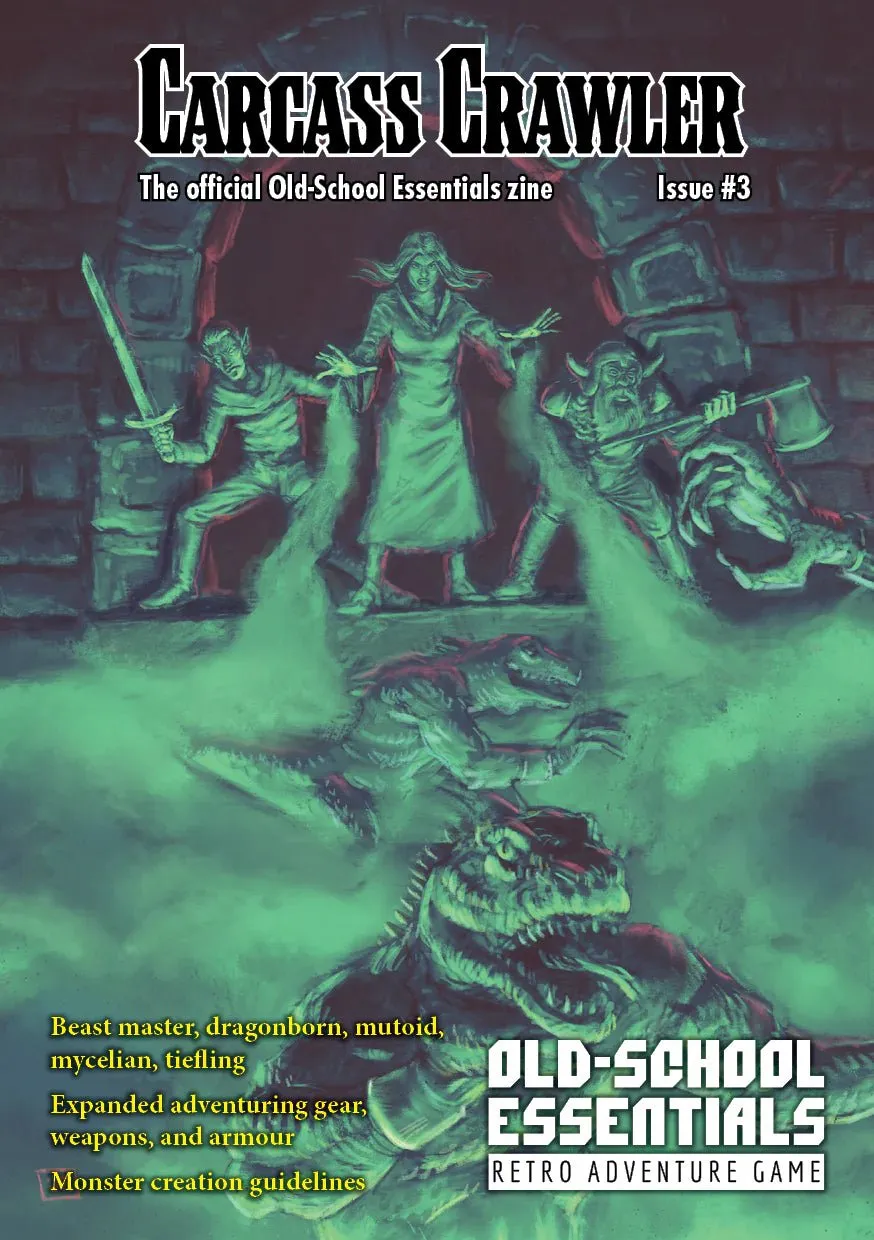 Carcass Crawler - The Official Old School Essentials Zine