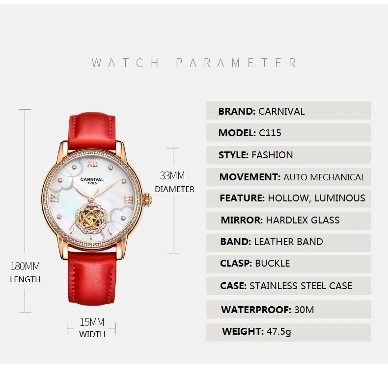 Carnival30 Watch