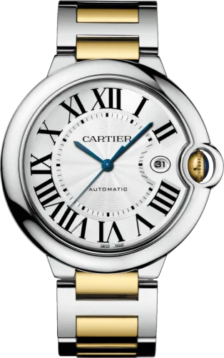 Cartier - Ballon Bleu 42mm - Stainless Steel and Yellow Gold