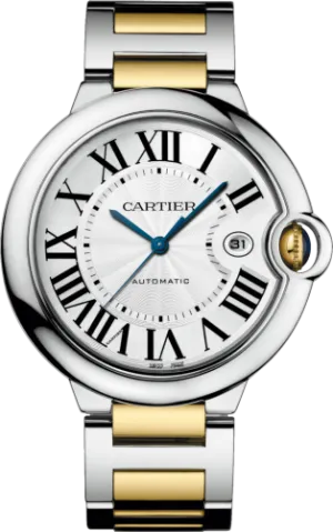 Cartier - Ballon Bleu 42mm - Stainless Steel and Yellow Gold