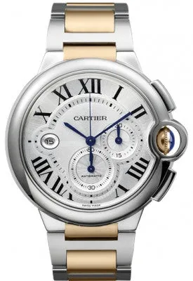 Cartier - Ballon Bleu 44mm - Stainless Steel and Pink Gold