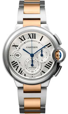 Cartier - Ballon Bleu 44mm - Steel and Pink Gold