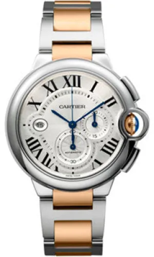 Cartier - Ballon Bleu 44mm - Steel and Pink Gold