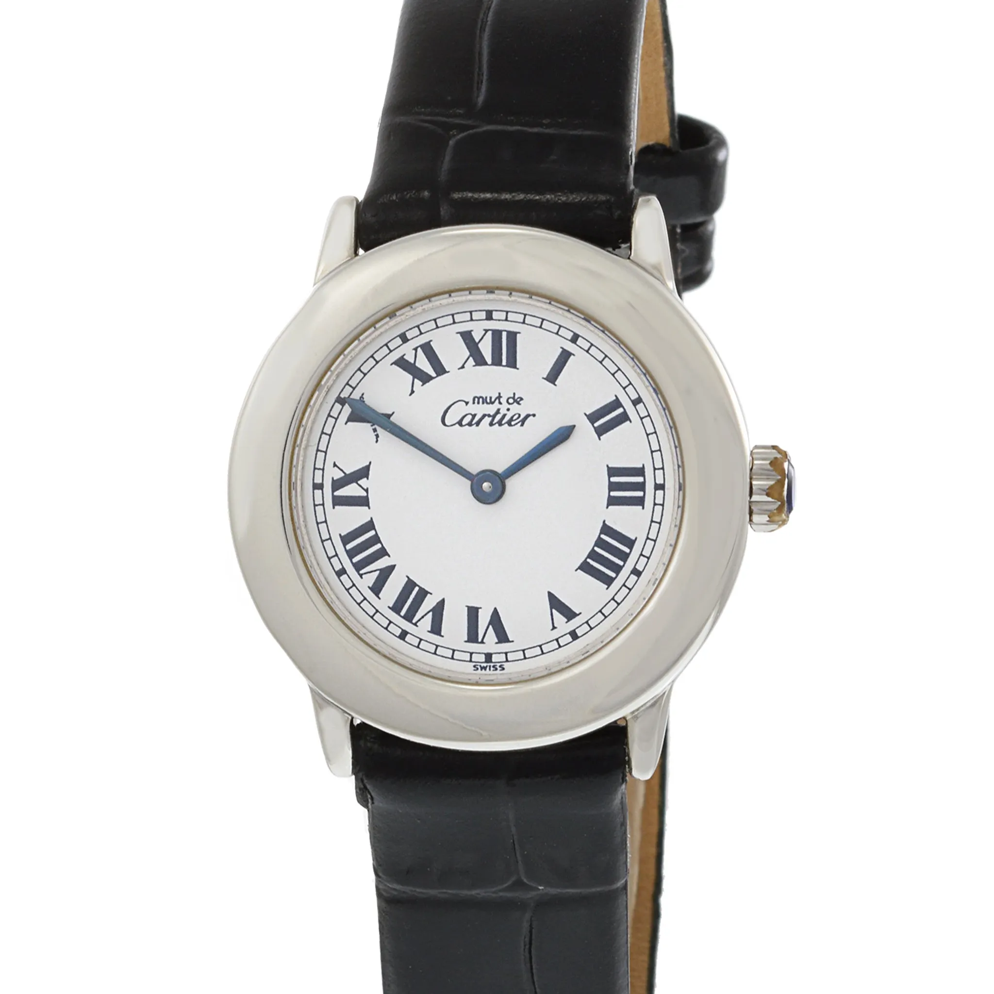 Cartier Must de Cartier Sterling Siver Calatrava Quartz Ref. 1806