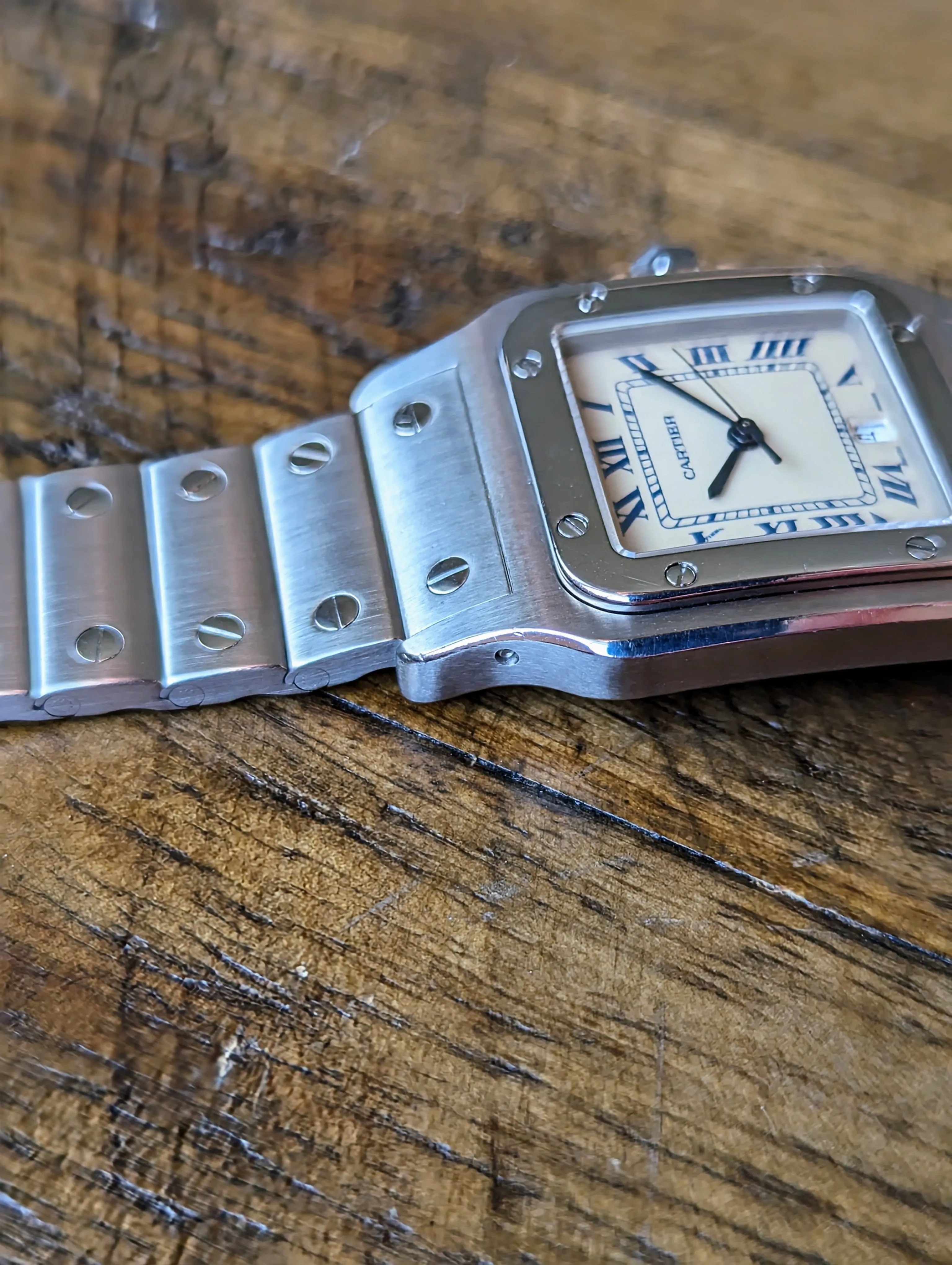 Cartier Santos Galbee - w/ certificate and pamphlets
