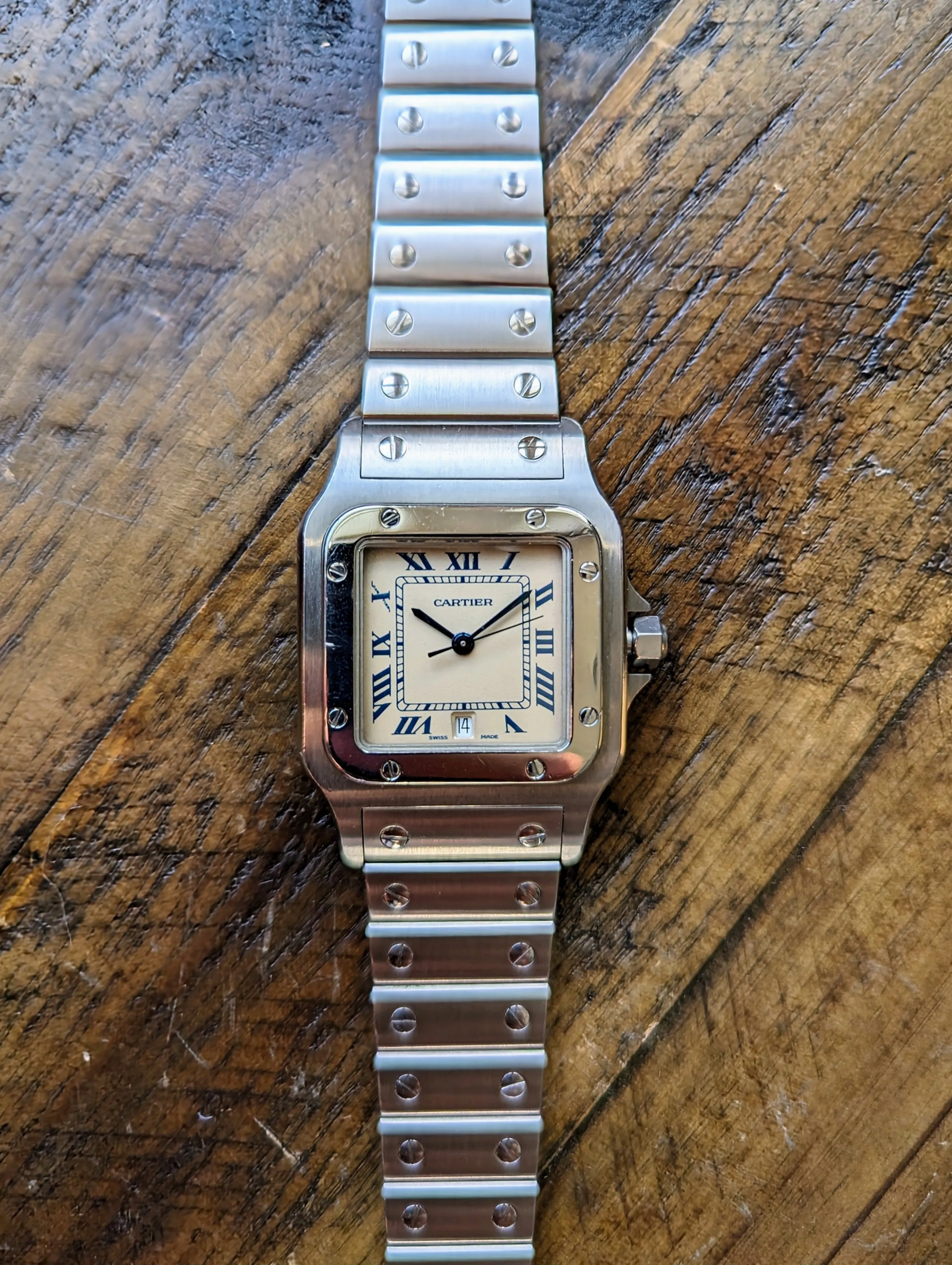 Cartier Santos Galbee - w/ certificate and pamphlets