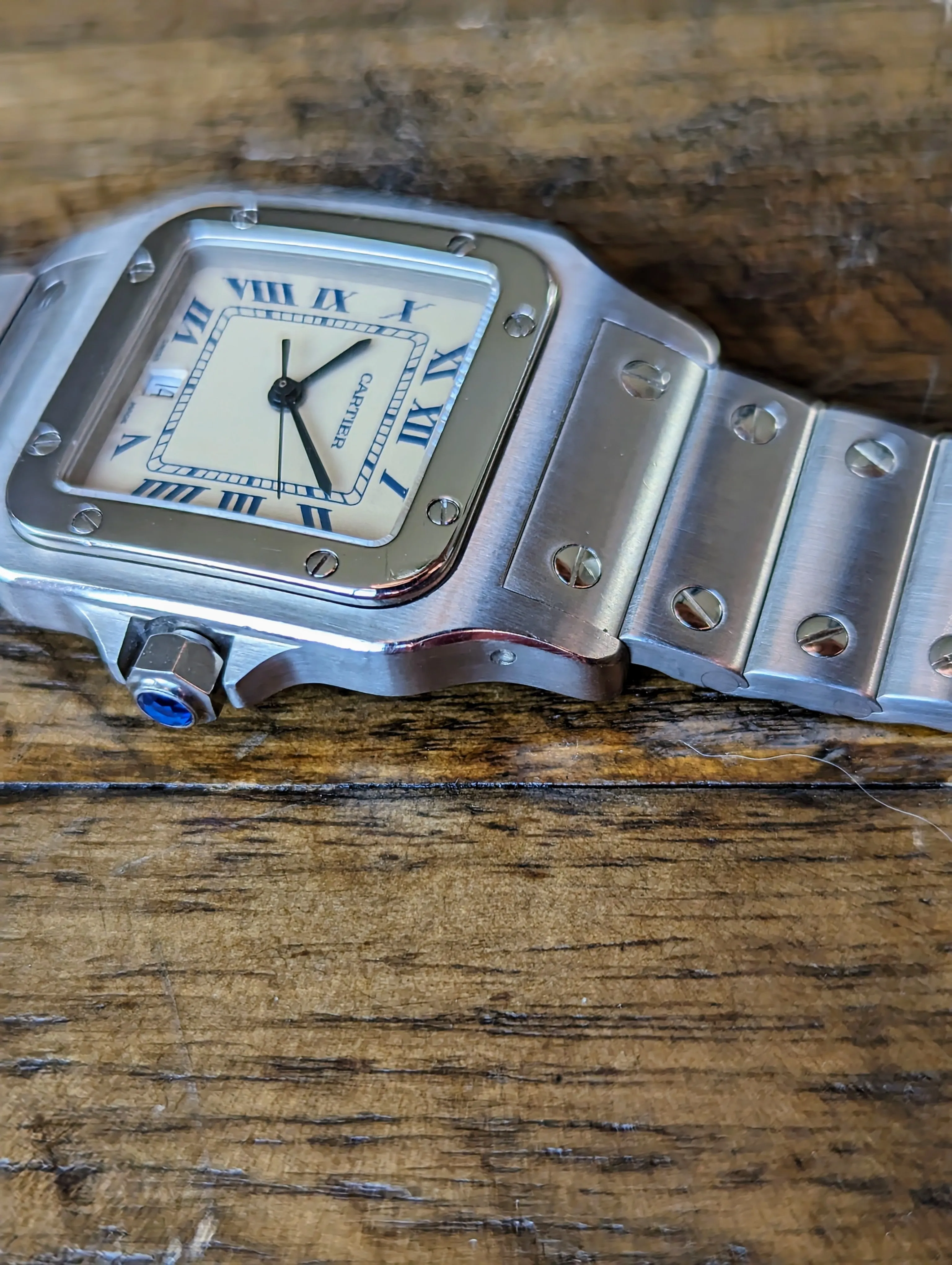 Cartier Santos Galbee - w/ certificate and pamphlets