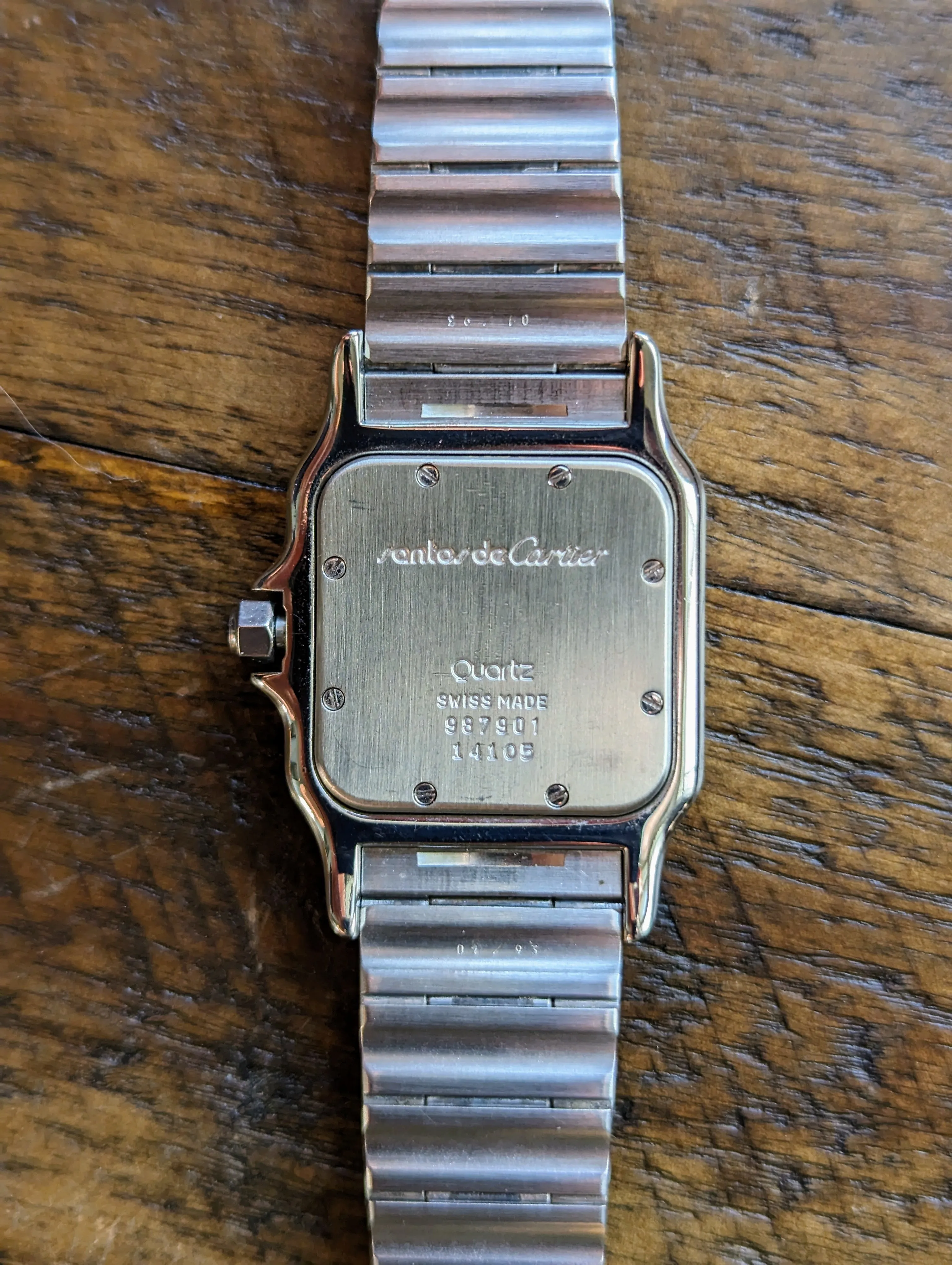 Cartier Santos Galbee - w/ certificate and pamphlets