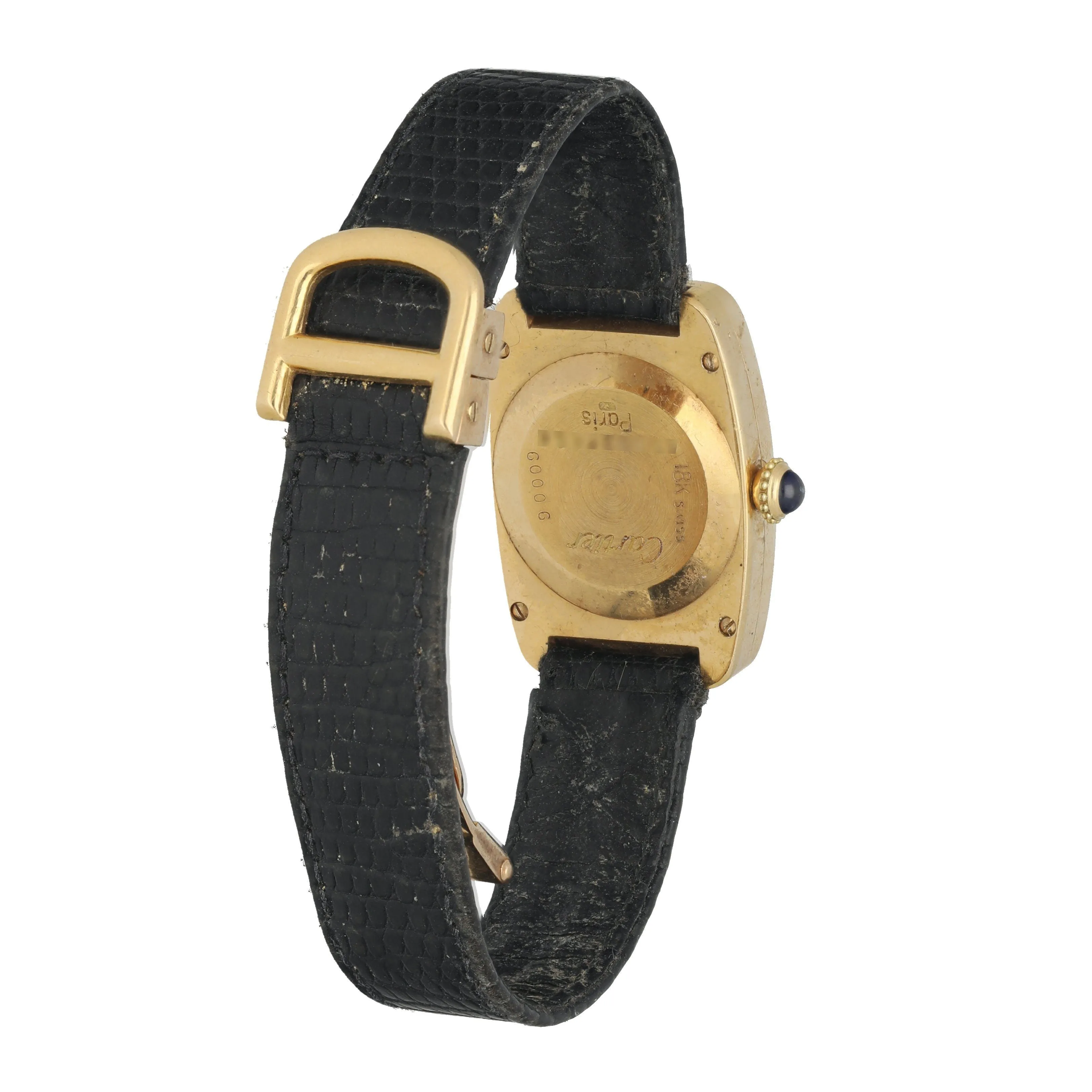 Cartier Tank Fabergé Yellow Gold Rare Ladies Watch
