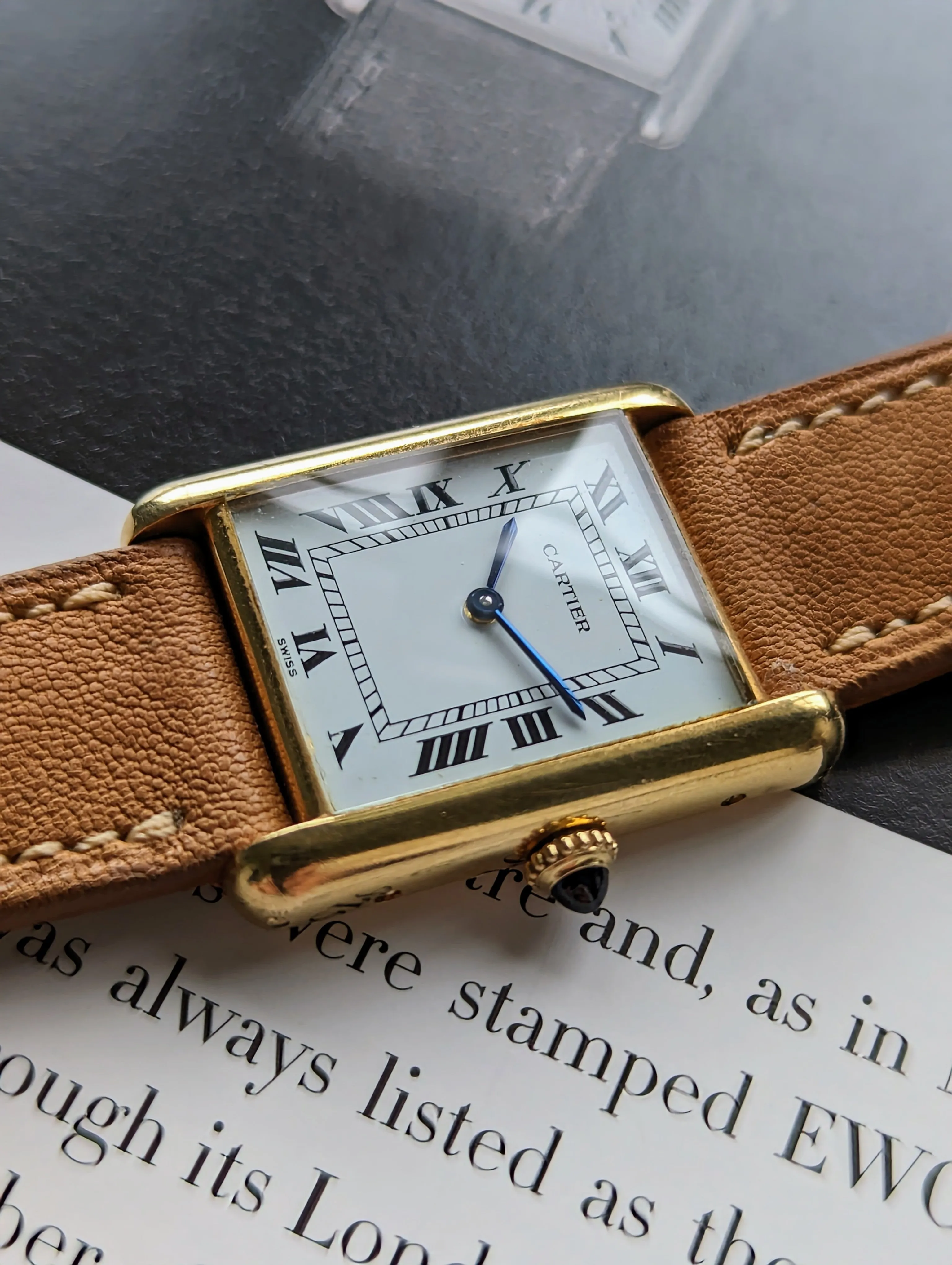 Cartier Tank Louis - 78086 Swiss Dial